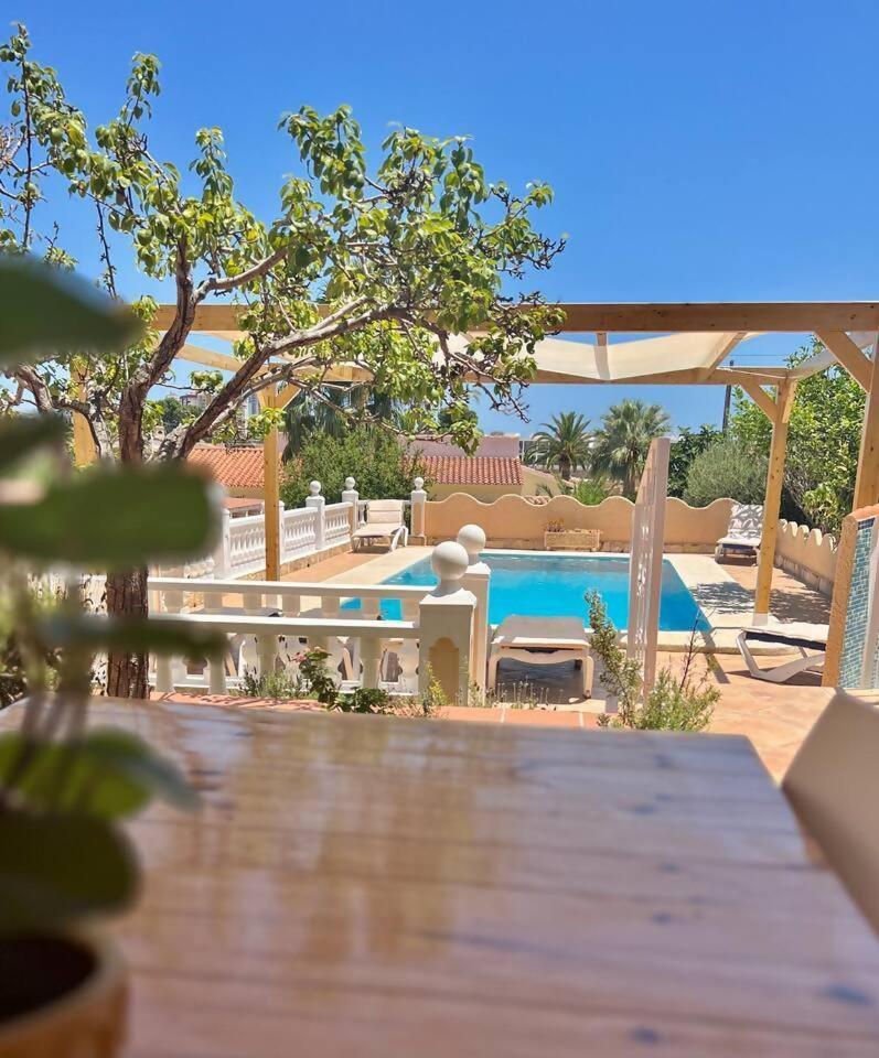 Relaxdiversion En Villa Piscina Bbq Y Cocina Ext กัลเป ภายนอก รูปภาพ